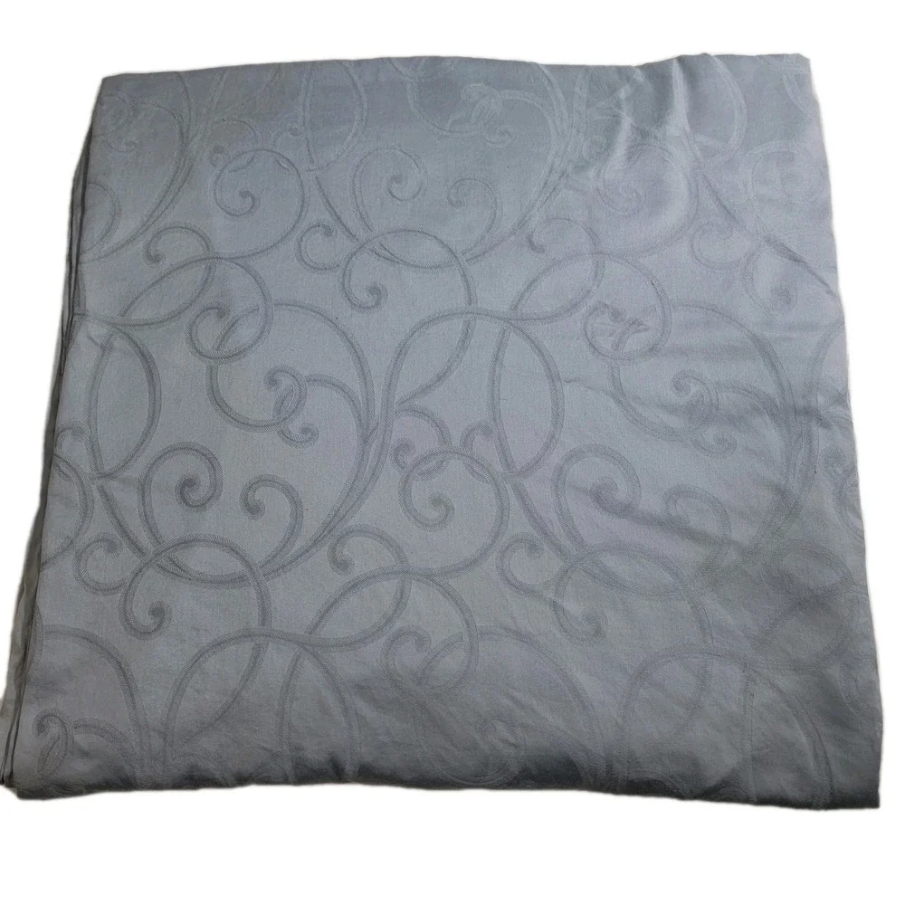 Signoria Firenze‎ Made In Italy Duvet Cover 100% Cotton Full/Queen Blue Swirls